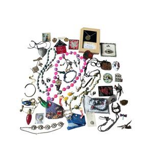 Mixed Jewelry Lot – Vintage, Costume & Collectible Pieces 14k gold plated